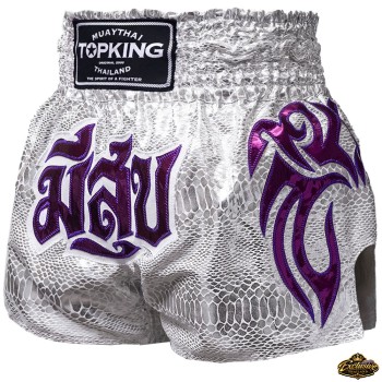 Top King Special Шорты Тайский Бокс Белые