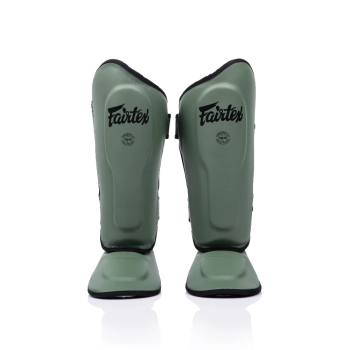 Fairtex SP9 "Active Duty" Защита Голени Тайский Бокс Оливково-Зелёный