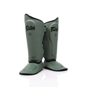 Fairtex SP9 "Active Duty" Защита Голени Тайский Бокс Оливково-Зелёный