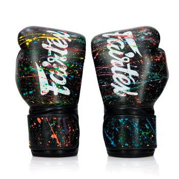 Fairtex BGV14 Боксерские Перчатки "Painter" Черные