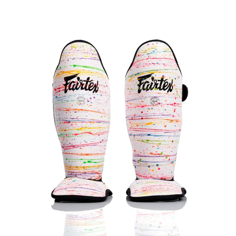 Fairtex SP5 Защита Голени Тайский Бокс "Competition" Painter 