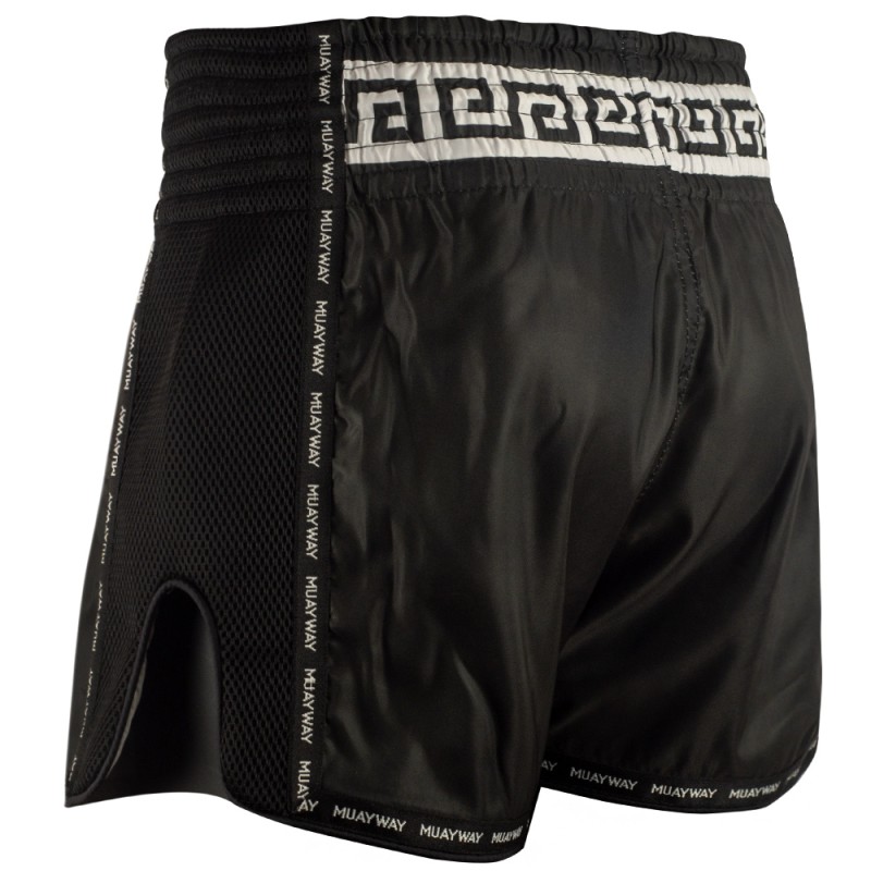 Muayway "Meander" Шорты Тайский Бокс Черные