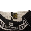 Muayway "Meander" Шорты Тайский Бокс Черные