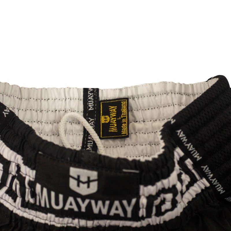 Muayway "Meander" Шорты Тайский Бокс Черные