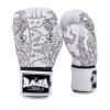 Raja Boxing Боксерские Перчатки Тайский Бокс "Yant" Белые