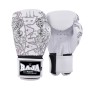 Raja Boxing Боксерские Перчатки Тайский Бокс "Yant" Белые