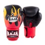 Raja Boxing Боксерские Перчатки Тайский Бокс "Spitfier" Черные 