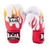 Raja Boxing Боксерские Перчатки Тайский Бокс "Spitfier" Белые 