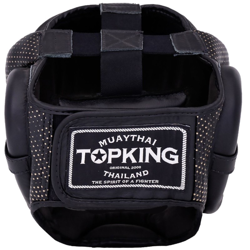 Top King TKHGKN-01 Боксерский Шлем Тайский Бокс "Kanok" Черный