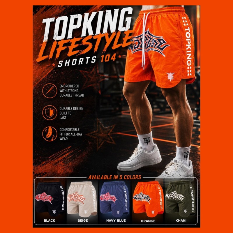 Top King "Lifestyle" TKLTS-104 Шорты Повседневные Оранжевые