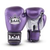 Raja Boxing "Metallic 2" Боксерские Перчатки Тайский Бокс Фиолетовые