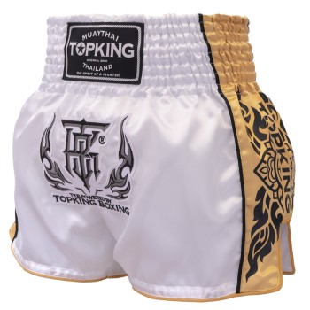 TopKing TKTBS-276 Шорты Тайский Бокс Белые