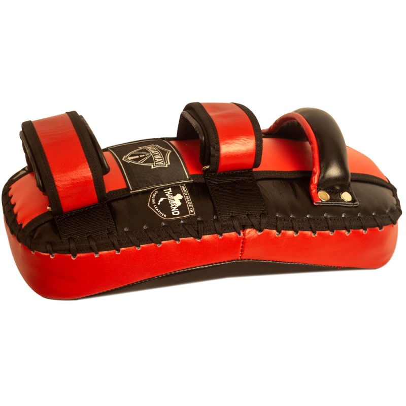 Muayway Тайские Пады Гнутые Тайский Бокс Черно-Красные