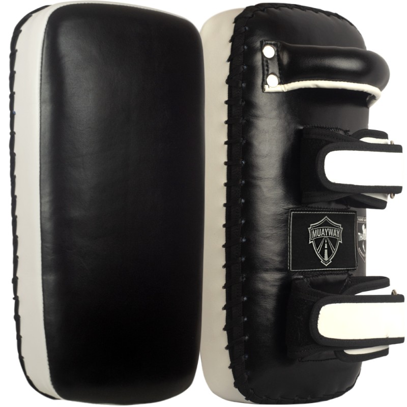 Muayway Тайские Пады Тайский Бокс Черно-Белые