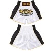 Thaiboxing Тайские Шорты Тайский Бокс «Retro» Белые