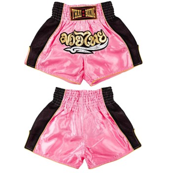 Thaiboxing Тайские Шорты Тайский Бокс «Retro» Розовые