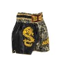 Thaiboxing Тайские Шорты Тайский Бокс «Dragon» Черно-Золотые