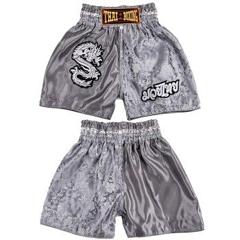 Thaiboxing Тайские Шорты Тайский Бокс «Dragon» Серые