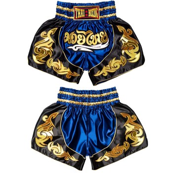 Thaiboxing Тайские Шорты Тайский Бокс Нави