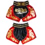 Thaiboxing Тайские Шорты Тайский Бокс Черно-Красные