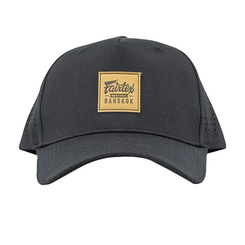 Fairtex CAP16 «Trucker Cap Leahter Logo» Кепка Тайский Бокс