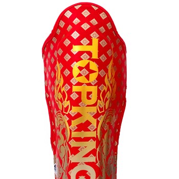 Top King TKSGKN-02 Защита Голени Тайский Бокс "Kanok2" Красная