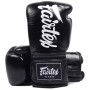 Fairtex "Titan" Боксерские Перчатки Тайский Бокс Черные