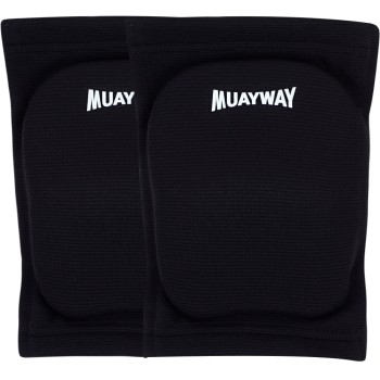 Muayway Наколенники Тайский Бокс Черные