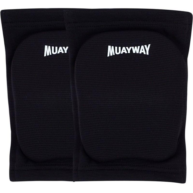 Muayway Наколенники Тайский Бокс Черные