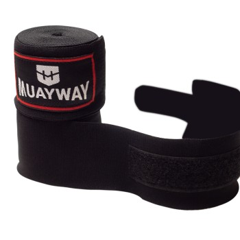 Muayway Бинты Боксерские Тайский Бокс Черные