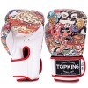 Top King "Chinese Culture" Боксерские Перчатки Тайский Бокс White