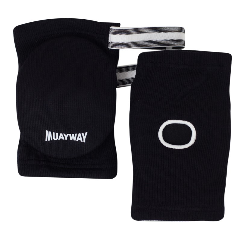 Muayway Налокотники Тайский Бокс Черные