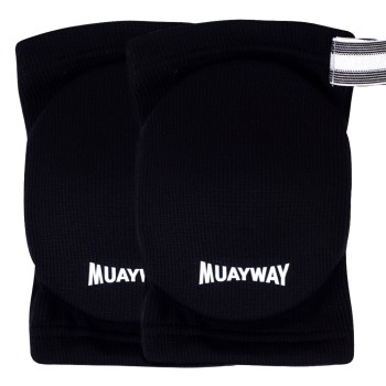 Muayway Налокотники Тайский Бокс Черные