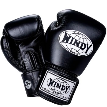 Windy BGVH Боксерские Перчатки Тайский Бокс Черные