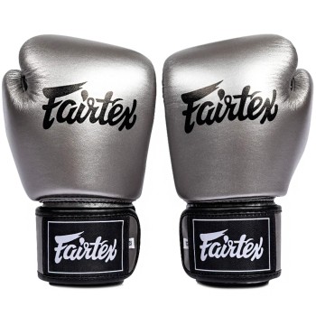 Fairtex BGV1C-PLUS Боксерские Перчатки Тайский Бокс Gun Metallic