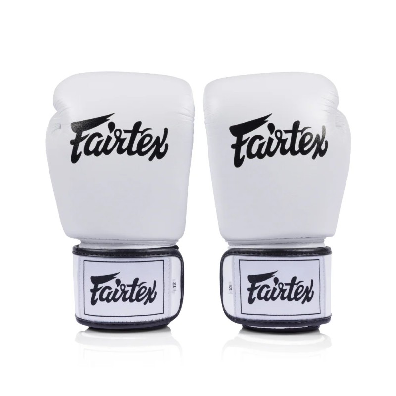 Fairtex BGV1C-PLUS Боксерские Перчатки Тайский Бокс Белые