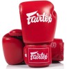 Fairtex BGV1C-PLUS Боксерские Перчатки Тайский Бокс Красные