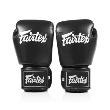 Fairtex BGV1C-PLUS Боксерские Перчатки Тайский Бокс Черные
