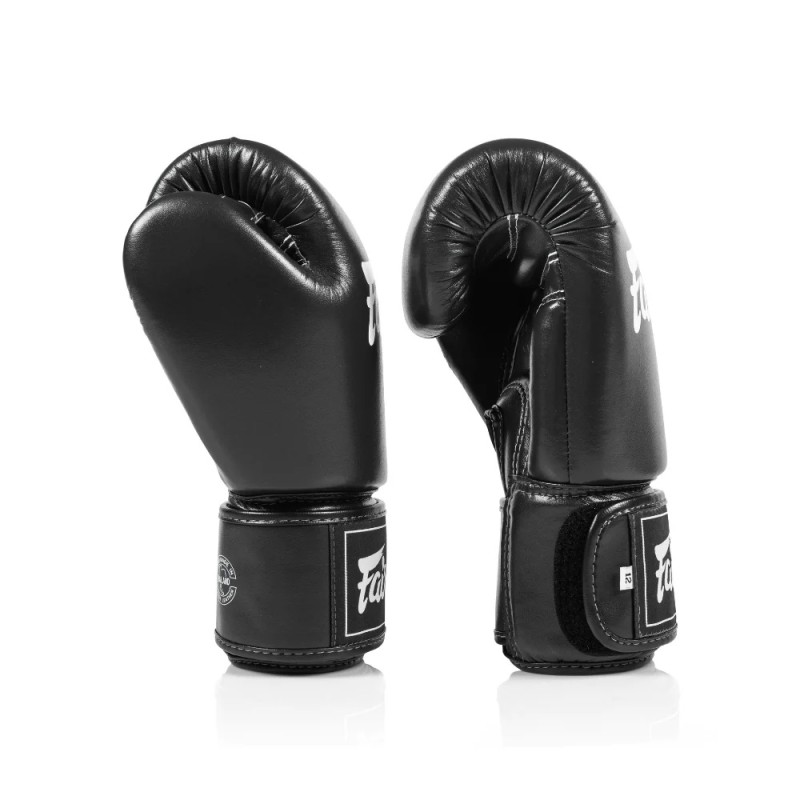 Fairtex BGV1C-PLUS Боксерские Перчатки Тайский Бокс Черные