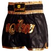 Muayway "Black Gold Heritage" Шорты Тайский Бокс + Фирменный Брелок Боксерская перчатка