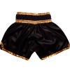 Muayway "Black Gold Heritage" Шорты Тайский Бокс + Фирменный Брелок Боксерская перчатка