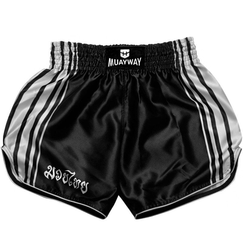 Muayway "Stripe Classic" Шорты Тайский Бокс + Фирменный Брелок Боксерская перчатка