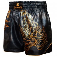 Muayway "Gold Yant" Шорты Тайский Бокс + Фирменный Брелок Боксерская перчатка