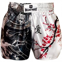 Muayway "Sakura For Samurai" Шорты Тайский Бокс + Фирменный Брелок Боксерская перчатка