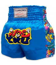 Top King х Puck Шорты TKXPTBS-02 Тайский Бокс Синий