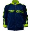 Top King TKTRS-011 Тренировочный Костюм Тайский бокс Синий с Зеленым