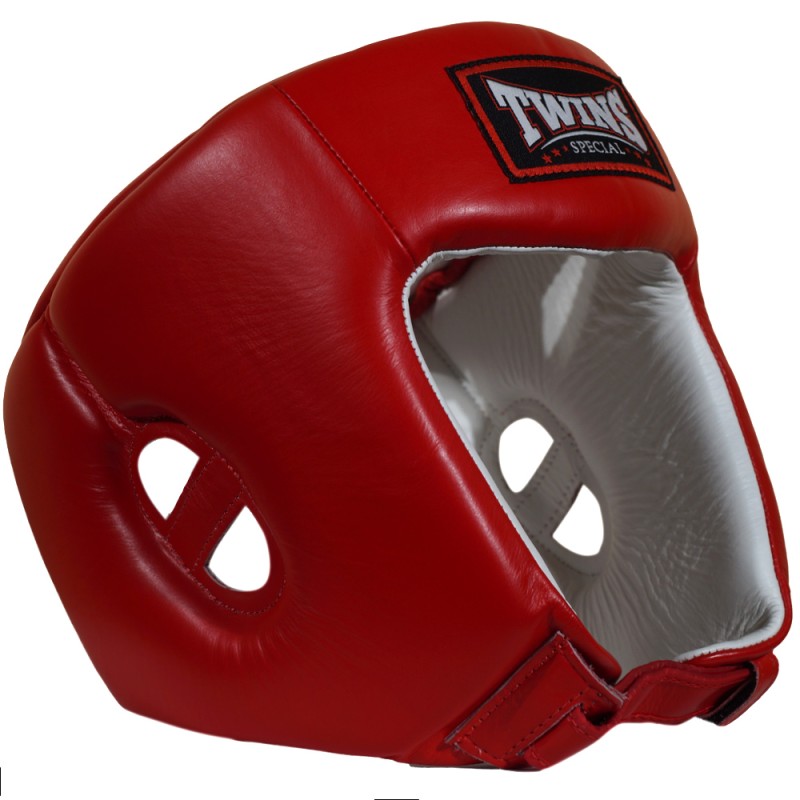 Twins Special HGL4 Боксерский Шлем Тайский Бокс Боевой Для Соревнований Красный