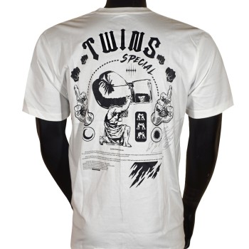 Футболка Twins Special Тайский Бокс Хлопок Белая