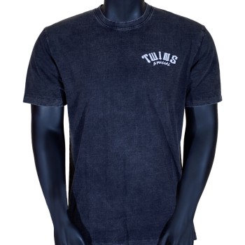 Футболка Twins Special Тайский Бокс Хлопок Графит	