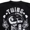 Футболка Twins Special Тайский Бокс Хлопок Графит	
